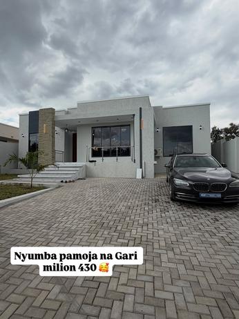 Nyumba ya vyumba vitatu inauzwa Goba Lastanza, Dar Es Salaam (600 sqm)