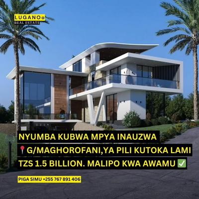 Nyumba (Furnished) ya vyumba 6 inauzwa Goba Maghorofani, Dar Es Salaam (921 sqm)