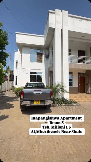 Apartment ya vyumba vitatu inapangishwa Mbezi Beach, Dar Es Salaam