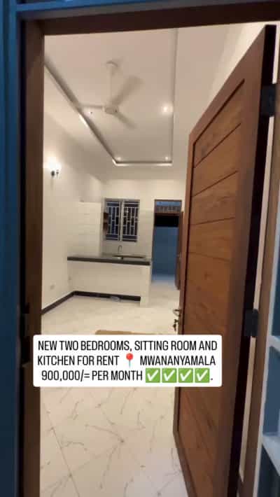 Nyumba ya vyumba viwili inapangishwa Mwananyamala, Dar Es Salaam