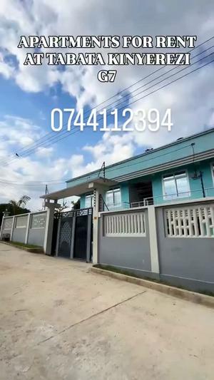 2 Bedrooms Apartment for Rent in Tabata Kinyerezi G7, Dar Es Salaam 2 Bedrooms Apartment for Rent in Tabata Kinyerezi G7, Dar Es Salaam