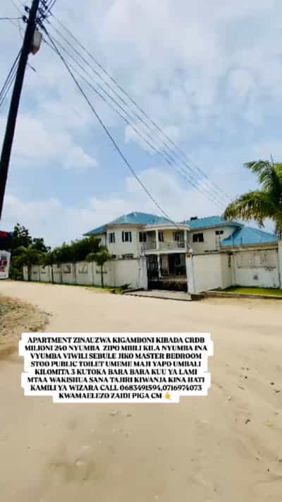 Apartment ya vyumba viwili inauzwa Kibada, Dar Es Salaam (510 sqm)