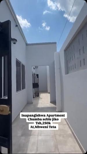 Apartment ya chumba kimoja inapangishwa Mbweni Teta, Dar Es Salaam Apartment ya chumba kimoja inapangishwa Mbweni Teta, Dar Es Salaam