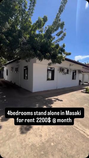 Nyumba ya vyumba vinne inapangishwa Masaki, Dar Es Salaam Nyumba ya vyumba vinne inapangishwa Masaki, Dar Es Salaam