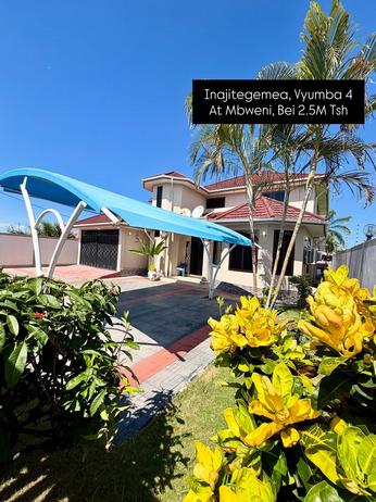 Nyumba ya vyumba vinne inapangishwa Mbweni, Dar Es Salaam