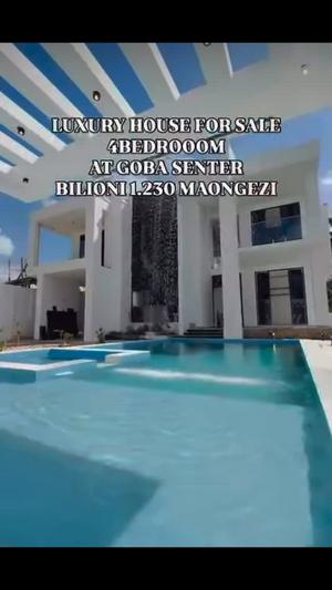 Nyumba ya vyumba vinne inauzwa Goba Center, Dar Es Salaam (800 sqm)