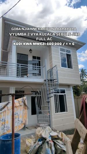 Apartment ya vyumba viwili inapangishwa Goba Njia Nne, Dar Es Salaam Apartment ya vyumba viwili inapangishwa Goba Njia Nne, Dar Es Salaam
