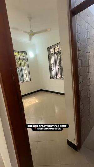 Nyumba ya chumba kimoja inapangishwa Kijitonyama, Dar Es Salaam
