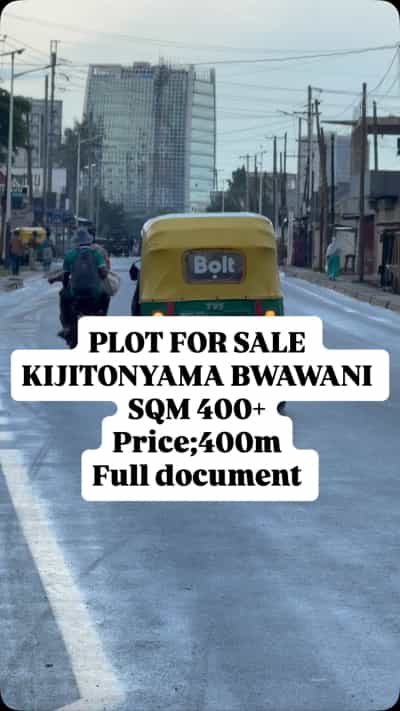 Commercial Plot for Sale in Kijitonyama, Dar Es Salaam (400 sqm)