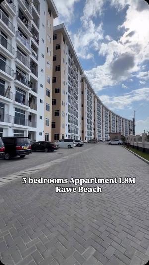 Apartment ya vyumba vitatu inapangishwa Kawe Beach, Dar Es Salaam