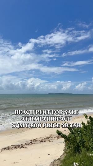Beach Plot for Sale in Bahari Beach, Dar Es Salaam (6800 sqm) Beach Plot for Sale in Bahari Beach, Dar Es Salaam (6800 sqm)