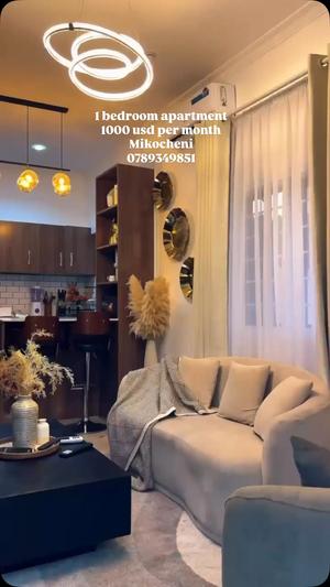 Apartment (Furnished) ya chumba kimoja inapangishwa Mikocheni, Dar Es Salaam
