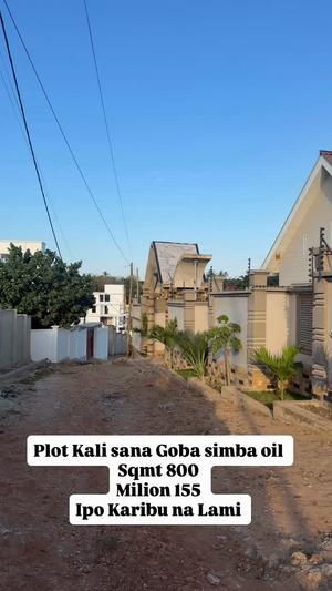 Residential Plot for Sale in Goba, Dar Es Salaam (800 sqm) Residential Plot for Sale in Goba, Dar Es Salaam (800 sqm)