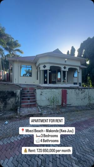 3 Bedrooms Apartment for Rent in Mbezi Beach, Dar Es Salaam 3 Bedrooms Apartment for Rent in Mbezi Beach, Dar Es Salaam