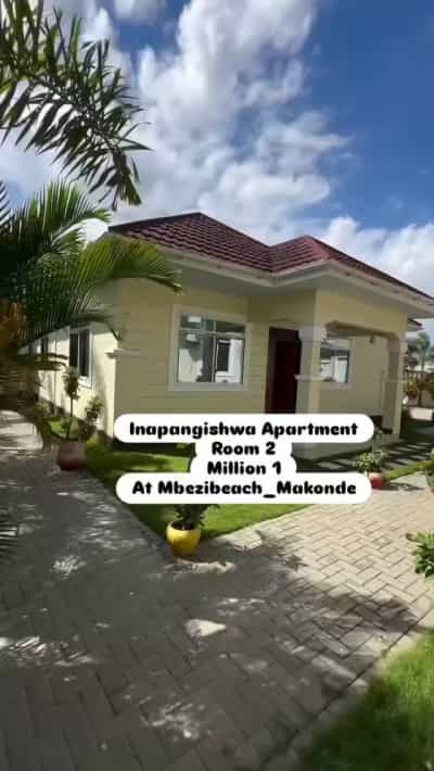 Apartment ya vyumba viwili inapangishwa Mbezi Beach Makonde, Dar Es Salaam