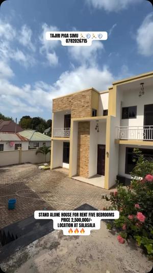 Nyumba ya vyumba vitano inapangishwa Salasala, Dar Es Salaam Nyumba ya vyumba vitano inapangishwa Salasala, Dar Es Salaam