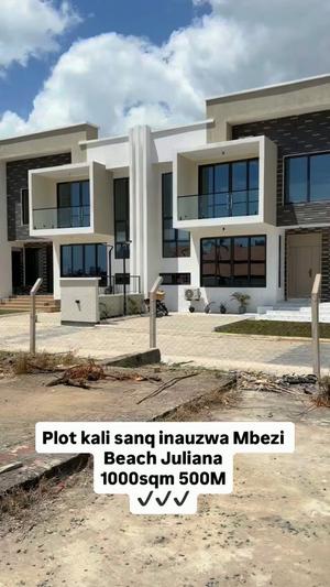 Residential Plot for Sale in Mbezi Beach Juliana, Dar Es Salaam (1000 sqm)