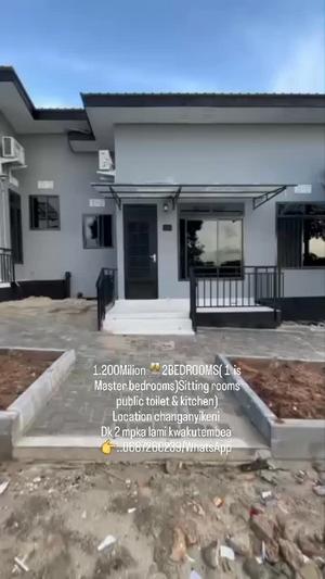 Nyumba ya vyumba viwili inapangishwa Changanyikeni, Dar Es Salaam