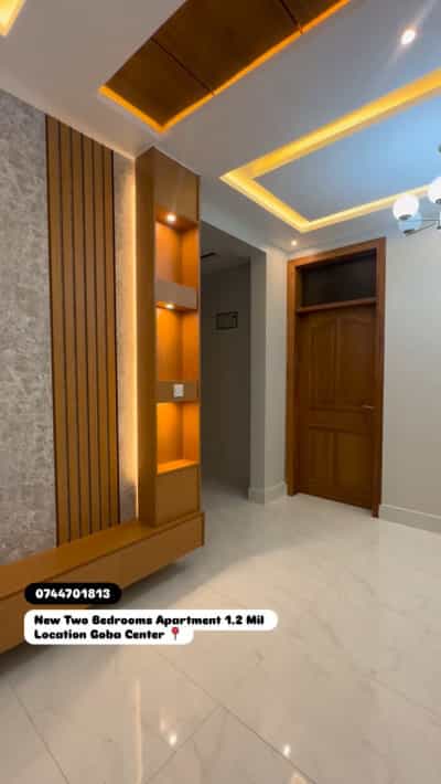Apartment ya vyumba viwili inapangishwa Goba Center, Dar Es Salaam
