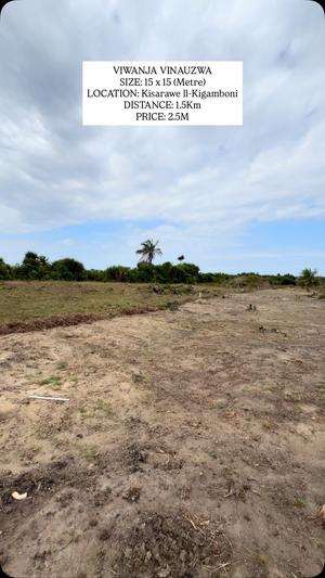 Residential Plot for Sale in Kisarawe II, Dar Es Salaam (225 sqm) Residential Plot for Sale in Kisarawe II, Dar Es Salaam (225 sqm)
