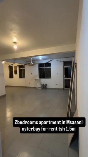 Nyumba/Apartment ya vyumba viwili inapangishwa Msasani, Dar Es Salaam