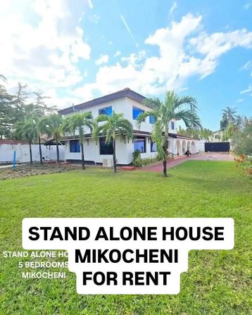 Nyumba ya vyumba vitano inapangishwa Mikocheni, Dar Es Salaam