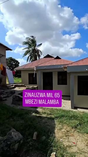 Apartment ya vyumba viwili inauzwa Mbezi Malamba, Dar Es Salaam (400 sqm)