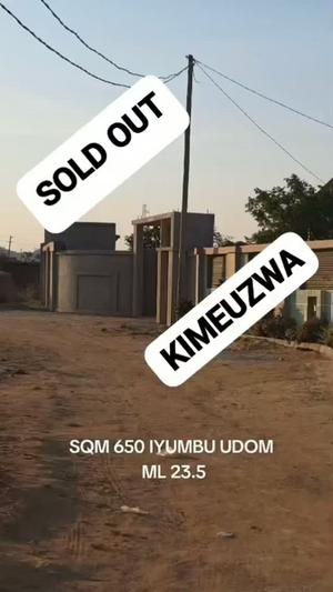 Kiwanja kinauzwa Iyumbu, Dodoma sqm 650