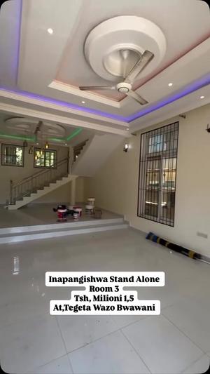 3 Bedrooms House for Rent in Tegeta Wazo Bwawani, Dar Es Salaam