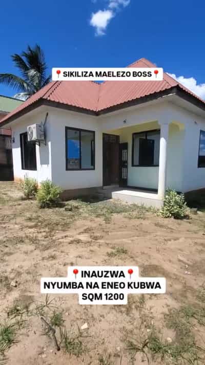 Nyumba ya vyumba viwili inauzwa Goba Mageti, Dar Es Salaam (1200 sqm)