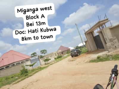 Kiwanja kinauzwa Miganga West Block A, Dodoma (823 sqm)