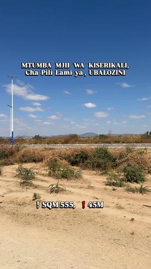 Plot for sale in Mtumba, Dodoma sqm 555