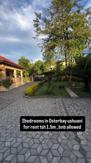 2 Bedrooms House/Apartment for Rent in Osterbay, Dar Es Salaam