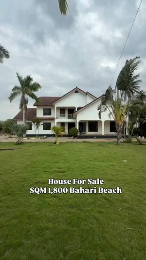 Nyumba inauzwa Bahari Beach, Dar Es Salaam (1800 sqm) Nyumba inauzwa Bahari Beach, Dar Es Salaam (1800 sqm)