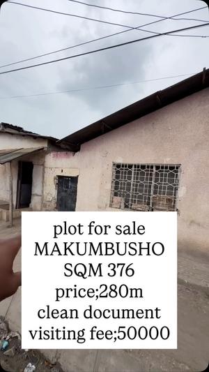 Residential Plot for Sale in Makumbusho Peace, Dar Es Salaam (375 sqm) Residential Plot for Sale in Makumbusho Peace, Dar Es Salaam (375 sqm)
