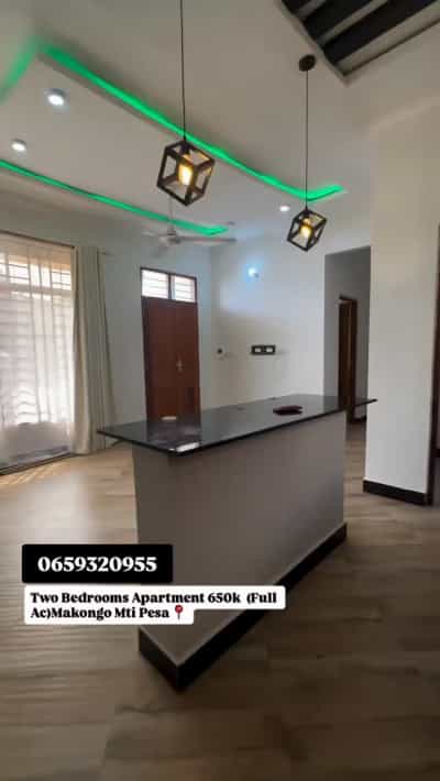 Apartment ya vyumba viwili inapangishwa Makongo Mtipesa, Dar Es Salaam