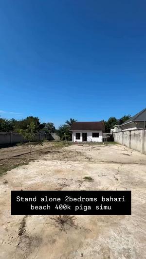 2 Bedrooms House for Rent in Bahari Beach, Dar Es Salaam