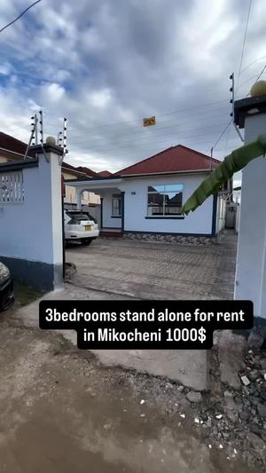 3 Bedrooms House for Rent in Mikocheni, Dar Es Salaam