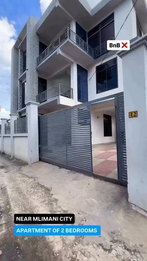 Apartment ya vyumba viwili inapangishwa Mlimani City, Dar Es Salaam