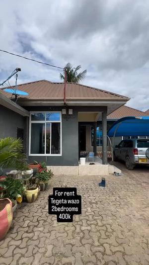 Nyumba/Apartment ya vyumba viwili inapangishwa Tegeta Wazo, Dar Es Salaam