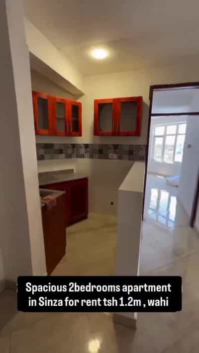 Apartment ya vyumba viwili inapangishwa SINZA, Dar Es Salaam