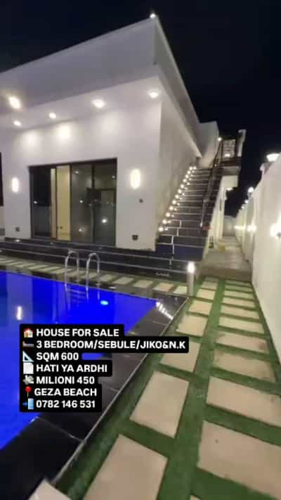 Nyumba ya vyumba vitatu inauzwa Kigamboni – Geza Beach, Dar Es Salaam (600 sqm) Nyumba ya vyumba vitatu inauzwa Kigamboni – Geza Beach, Dar Es Salaam (600 sqm)