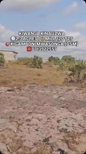 Residential Plot for Sale in Kigamboni Mwasonge, Dar Es Salaam (9000 sqm)