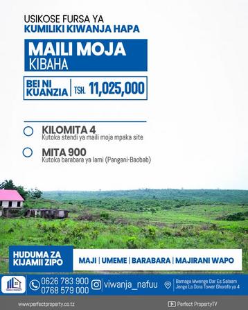 Residential Plots for Sale in Kibaha Maili Moja, Pwani