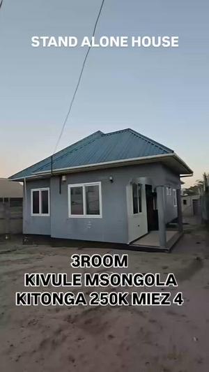 Nyumba ya vyumba vitatu inapangishwa Kivule Msongola Kitonga, Dar Es Salaam Nyumba ya vyumba vitatu inapangishwa Kivule Msongola Kitonga, Dar Es Salaam