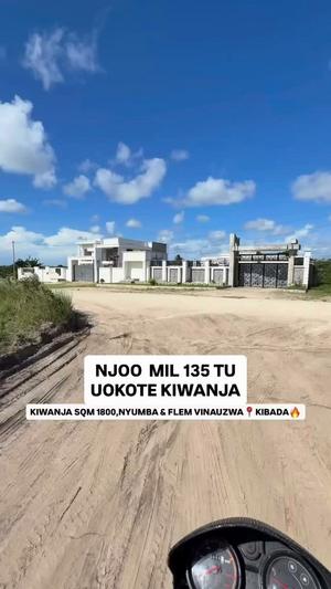 House for Sale in Kigamboni Kibada, Dar Es Salaam (1800 sqm)
