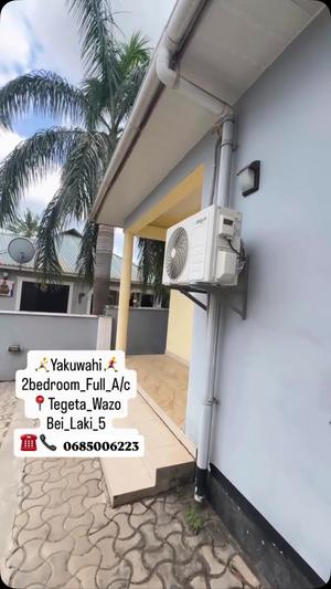 Nyumba ya vyumba viwili inapangishwa Tegeta Nea Wazo, Dar Es Salaam Nyumba ya vyumba viwili inapangishwa Tegeta Nea Wazo, Dar Es Salaam