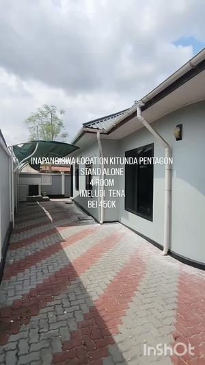 Nyumba ya vyumba vinne inapangishwa Kitunda Pentagon, Dar Es Salaam