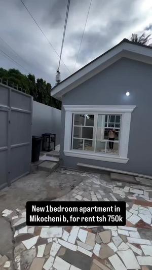 Apartment ya chumba kimoja inapangishwa Mikocheni B, Dar Es Salaam