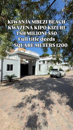 Residential Plot for Sale in Mbezi Beach Chini, Dar Es Salaam (1200 sqm) Residential Plot for Sale in Mbezi Beach Chini, Dar Es Salaam (1200 sqm)
